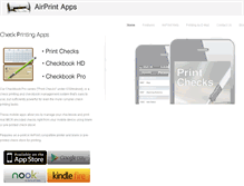Tablet Screenshot of airprintapps.com